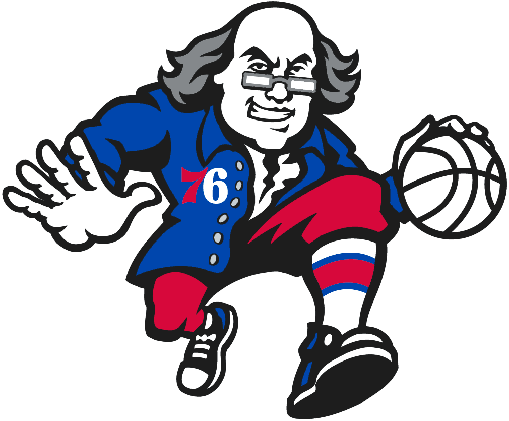 Philadelphia 76ers 2014-Pres Alternate Logo iron on heat transfer